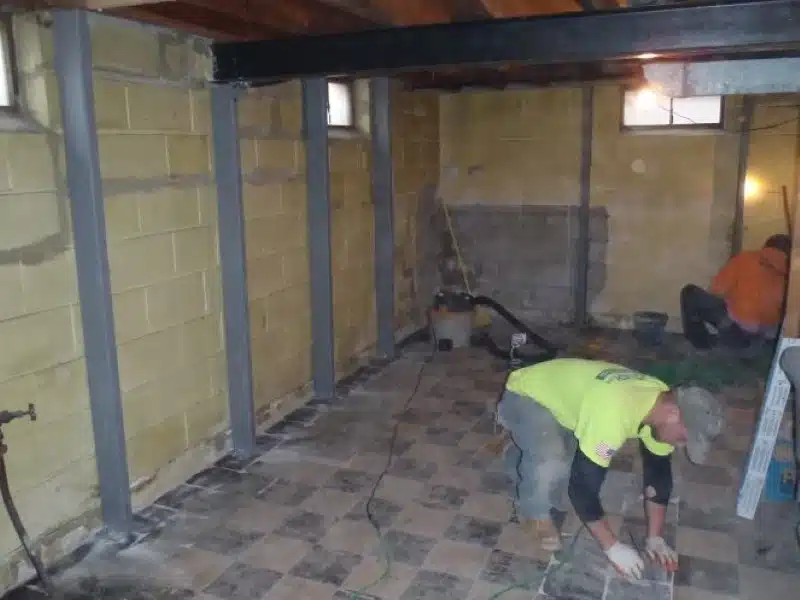 Basement Wall Repair